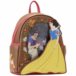 Snow White and the Seven Dwarfs (1937) - Snow White Lenticular Princess Series 10” Faux Leather Mini Backpack