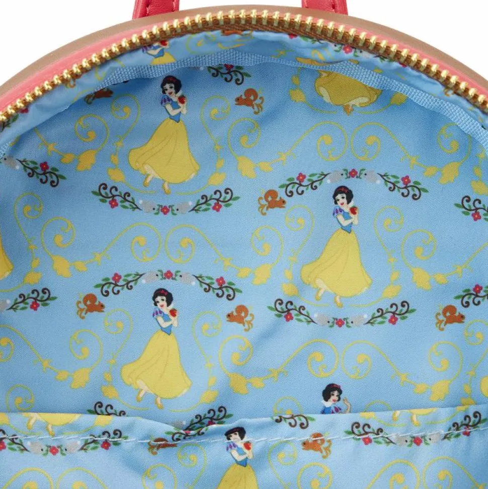 Snow White and the Seven Dwarfs (1937) - Snow White Lenticular Princess Series 10” Faux Leather Mini Backpack