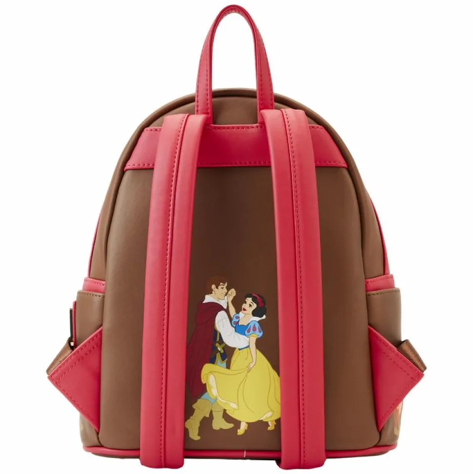 Snow White and the Seven Dwarfs (1937) - Snow White Lenticular Princess Series 10” Faux Leather Mini Backpack