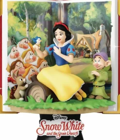 Snow White and the Seven Dwarfs (1937) - Snow White Story Book Series D-Stage 6” Statue