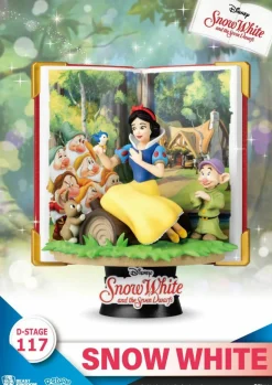 Snow White and the Seven Dwarfs (1937) - Snow White Story Book Series D-Stage 6” Statue