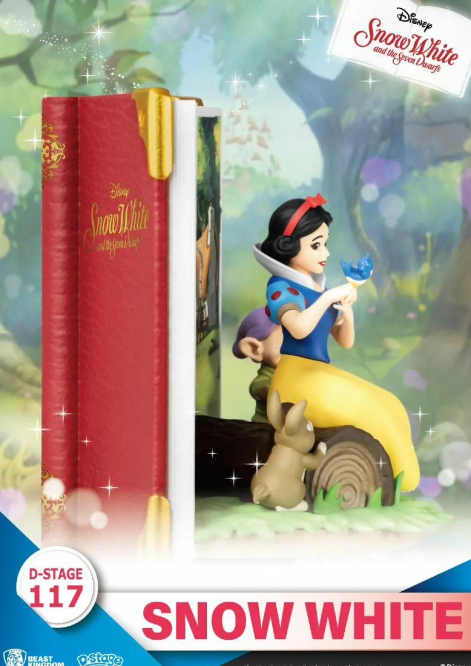 Snow White and the Seven Dwarfs (1937) - Snow White Story Book Series D-Stage 6” Statue