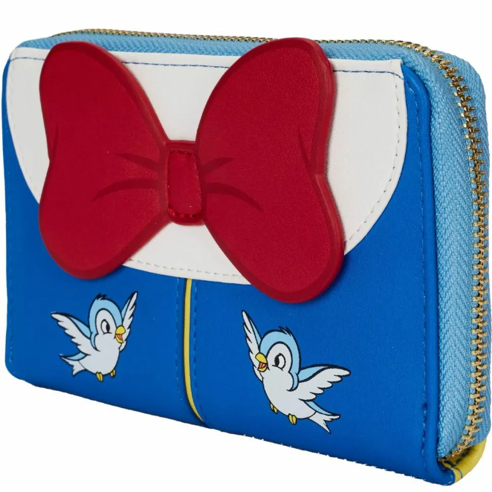 Snow White and the Seven Dwarfs (1937) - 85th Anniversary Cosplay 4” Faux Leather Zip-Around Wallet