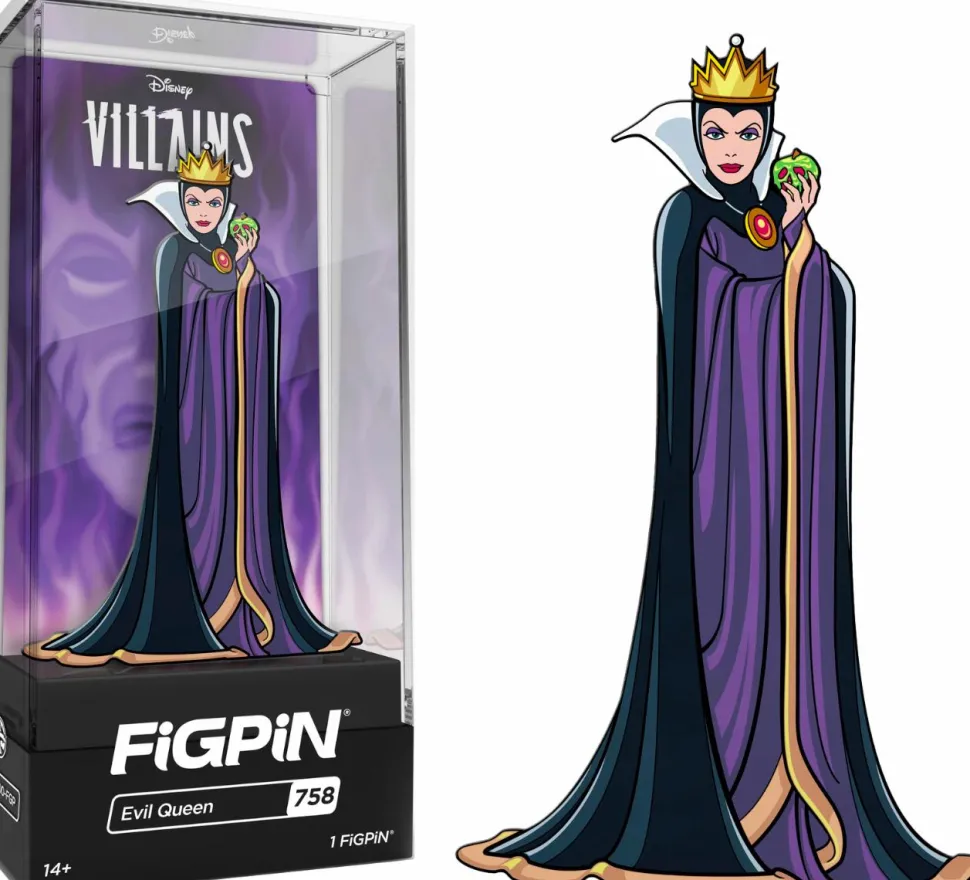 Snow White and The Seven Dwarfs (1937) - Evil Queen Disney Villains Figpin Enamel Pin