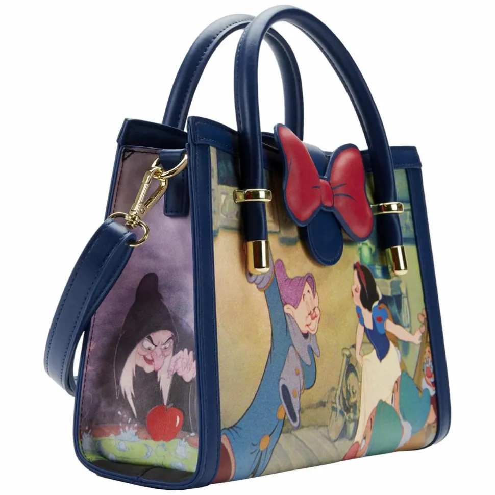 Snow White and the Seven Dwarfs (1937) - Scenes 7” Faux Leather Crossbody Bag