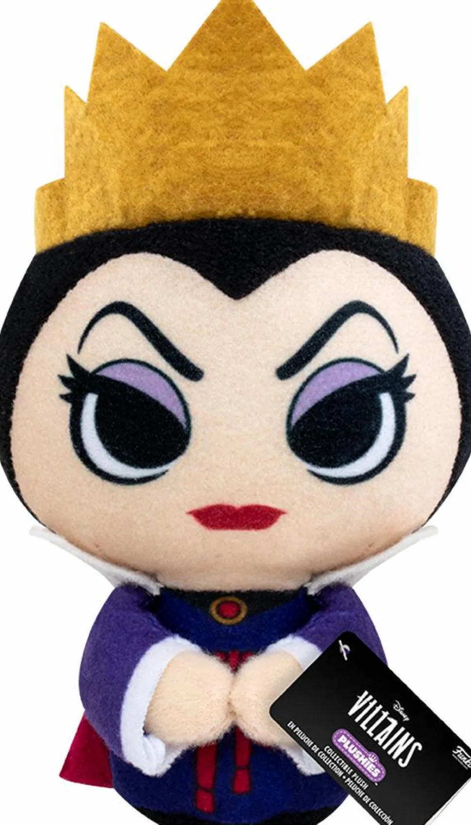 Snow White and the Seven Dwarfs - Evil Queen Disney Villains 4” Plush