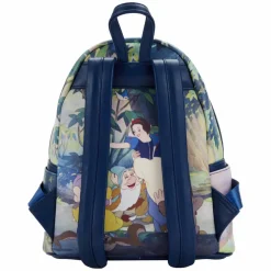 Snow White and the Seven Dwarfs (1937) - Scenes 10” Faux Leather Mini Backpack
