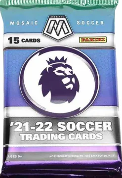 Soccer - 2021/22 Mosaic Premier League Trading Cards Hobby Pack (15 Cards)