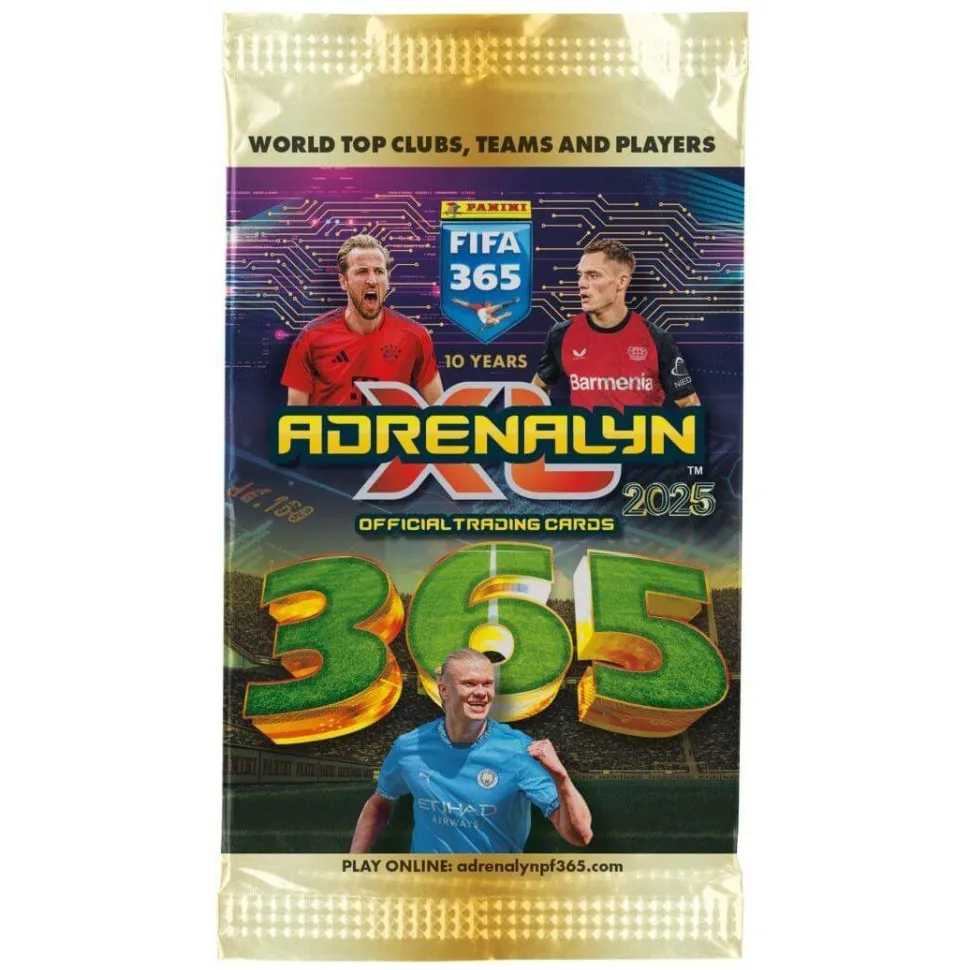 Soccer - 2025 Panini FIFA 365 Adrenalyn XL Soccer Trading Cards Box (Display of 24)