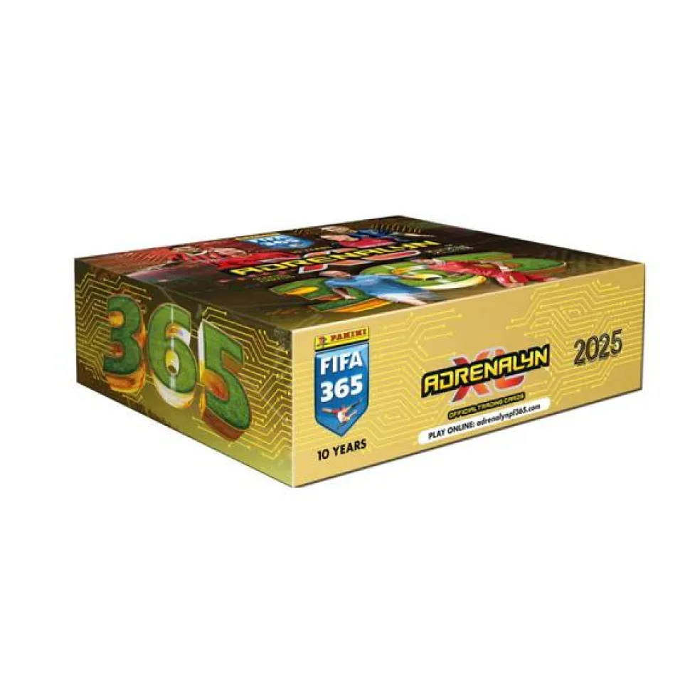 Soccer - 2025 Panini FIFA 365 Adrenalyn XL Soccer Trading Cards Box (Display of 24)