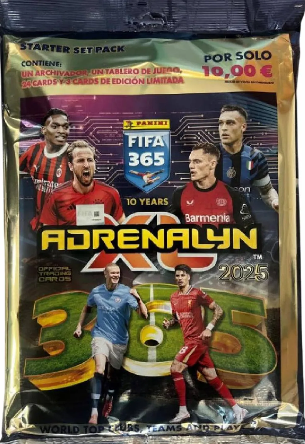Soccer - 2025 Panini FIFA 365 Adrenalyn XL Soccer Trading Cards Starter Pack