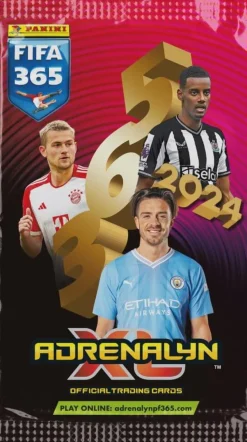 Soccer - 2024 Panini FIFA 365 Adrenalyn XL Soccer Trading Cards Pack (6 Cards)