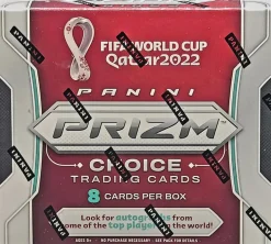 Soccer - 2022 Panini Prizm World Cup Soccer Choice Trading Cards Box (1 Pack)