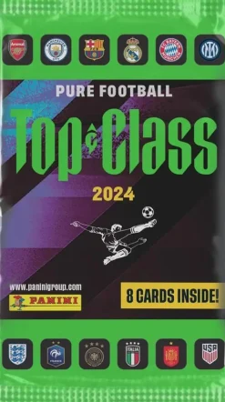 Soccer - 2024 Panini Top Class Soccer Trading Cards Pack (8 Cards)