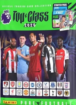 Soccer - 2025 Premier League Panini Top Class Soccer Trading Cards Starter Pack