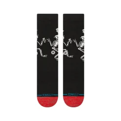 Social Distortion - Social Distortion x Stance Skelly Dancing Crew Socks (One Size)