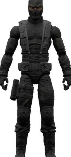 Soldiers of Fortune - Close Combat Operative (Black Camo) 1/12th Scale Action Figure