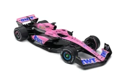 Solido Cars - 2023 Alpine A523 Formula 1 Racing Car (Presentation Version) 1/18th Scale Die-Cast Vehicle Replica