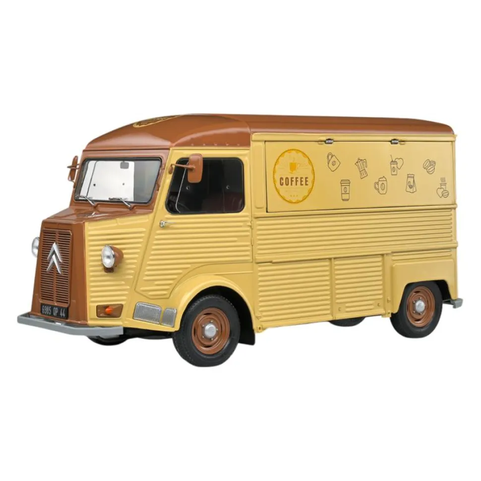 Solido Cars - 1969 Citroen Type HY Cafe Ambulant 1/18th Scale Die-Cast Vehicle Replica