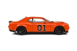 Solido Cars - 2023 Dodge Challenger R/T Scat Pack Widebody Hazzard Tribute 1/18th Scale Die-Cast Vehicle Replica