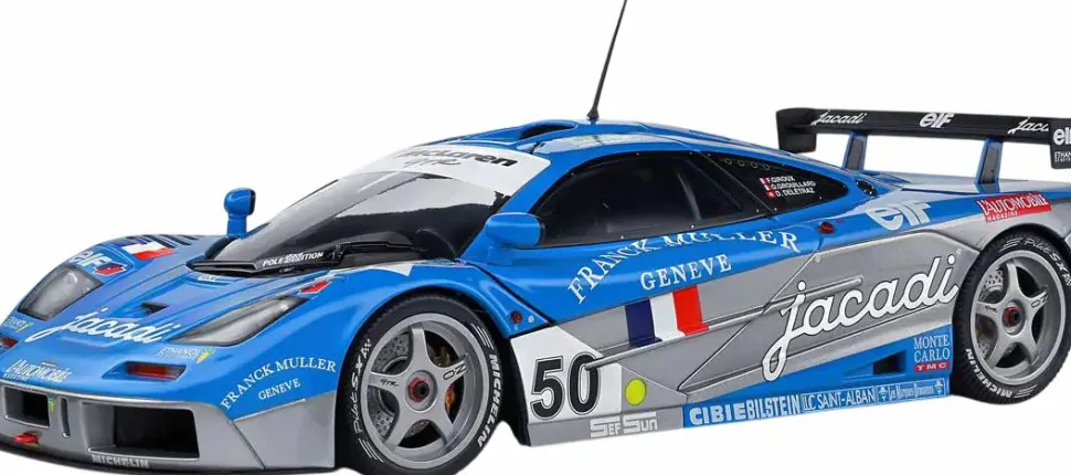 Solido Cars - 1995 McLaren F1 GTR Short Tail (24-hour Le Mans) 1/18th Scale Die-Cast Vehicle Replica