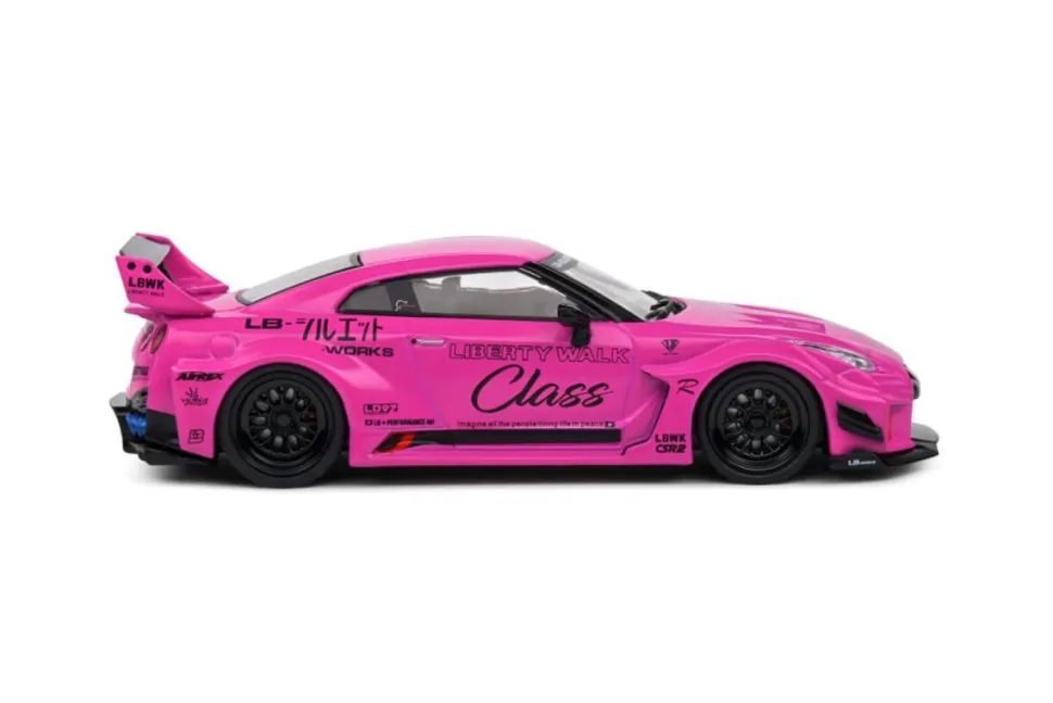 Solido Cars - 2019 Nissan GTR35 Liberty Walk Silhouette 1/43 Scale Die-Cast Vehicle Replica