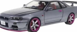 Solido Cars - 1999 Nissan Skyline GT-R (R34) 1/18th Scale Die-Cast Vehicle Replica