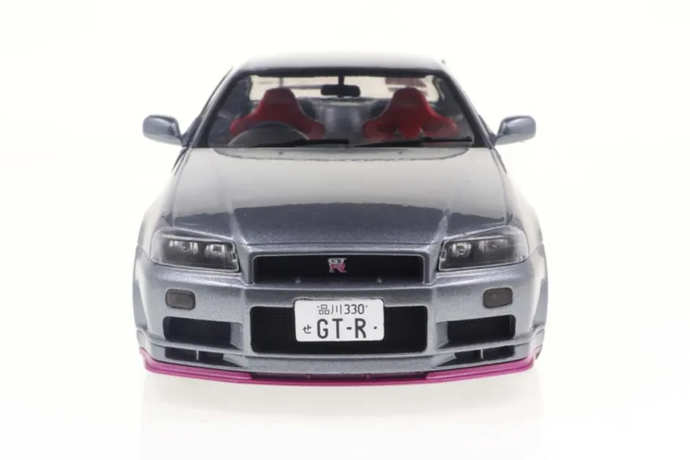 Solido Cars - 1999 Nissan Skyline GT-R (R34) 1/18th Scale Die-Cast Vehicle Replica