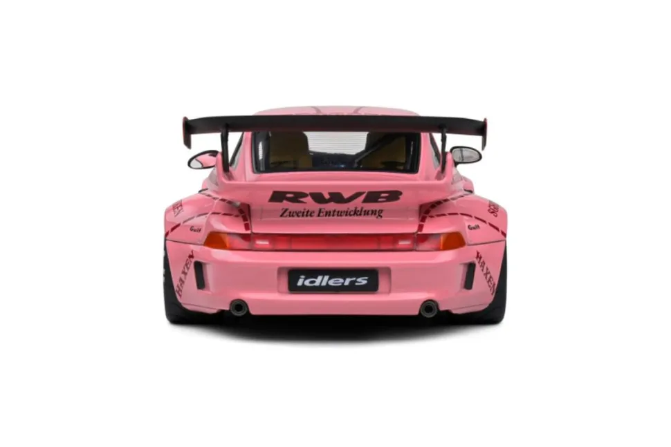 Solido Cars - 2020 Porsche 911 RWB Bodykit Pink Pig 1/18th Scale Die-Cast Vehicle Replica