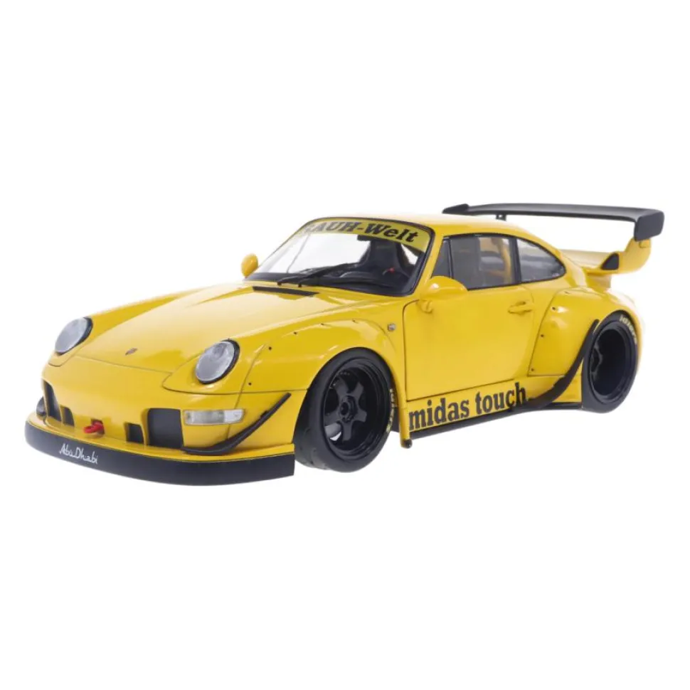 Solido Cars - 2023 Porsche 911 RWB Bodykit Midas Touch 1/18th Scale Die-Cast Vehicle Replica