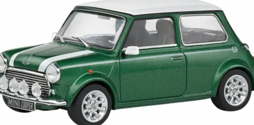 Solido Cars - 1994 Racing Green Mini Cooper Sport 1/43 Scale Die-Cast Vehicle Replica