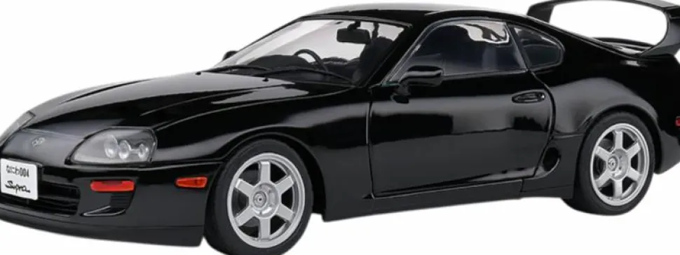 Solido Cars - 1993 Toyota Supra MK4 (A80) Astral 1/18th Scale Die-Cast Vehicle Replica