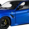 Solido Cars - Anodised Blue 2022 Alfa Romeo Giulia GTA 1/18th Scale Die-Cast Vehicle Replica