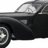 Solido Cars - Black 1937 Bugatti Type 57 SC Atlantic 1/18th Scale Die-Cast Vehicle Replica