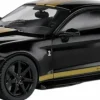 Solido Cars - Black 2020 Shelby Mustang GT500 1/43 Scale Die-Cast Vehicle Replica