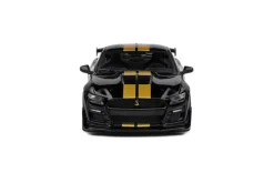 Solido Cars - Black 2020 Shelby Mustang GT500 1/43 Scale Die-Cast Vehicle Replica