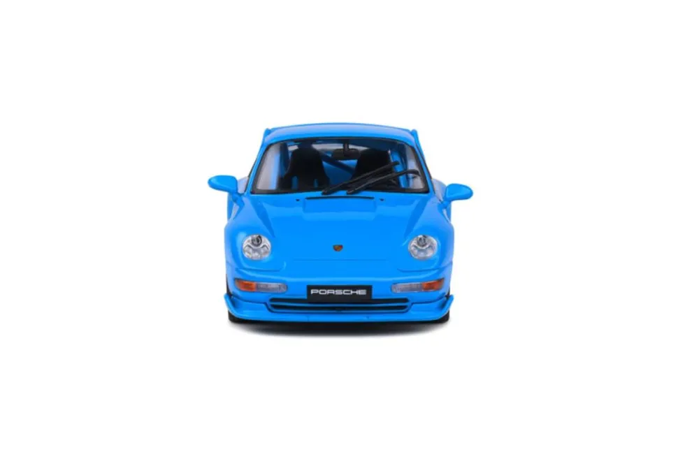 Solido Cars - Blue 1993 Porsche 911 (993) RS Clubsport 1/43 Scale Die-Cast Vehicle Replica