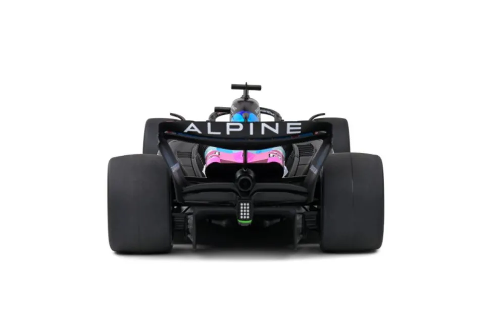 Solido Cars - Esteban Ocon's 2024 Alpine A524 Formula 1 Racing Car (Presentation Version) 1/18th Scale Die-Cast Vehicle Replica