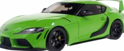 Solido Cars - Green 2023 Toyota GR Supra 1/18th Scale Die-Cast Vehicle Replica