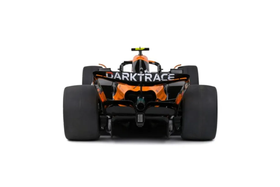 Solido Cars - Lando Norris' 2024 McLaren MCL38 Formula 1 Racing Car (Miami Grand Prix) 1/18th Scale Die-Cast Vehicle Replica