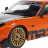 Solido Cars - Orange 1994 Mazda RX7 FD RS 1/18th Scale Die-Cast Vehicle Replica