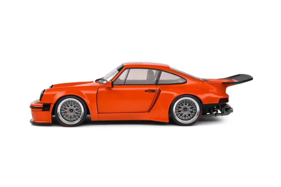 Solido Cars - Orange 2022 Porsche 911 KS-R 1/18th Scale Die-Cast Vehicle Replica