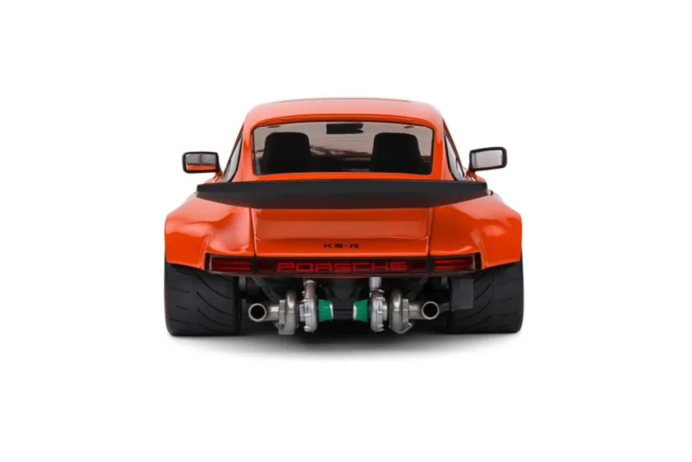 Solido Cars - Orange 2022 Porsche 911 KS-R 1/18th Scale Die-Cast Vehicle Replica