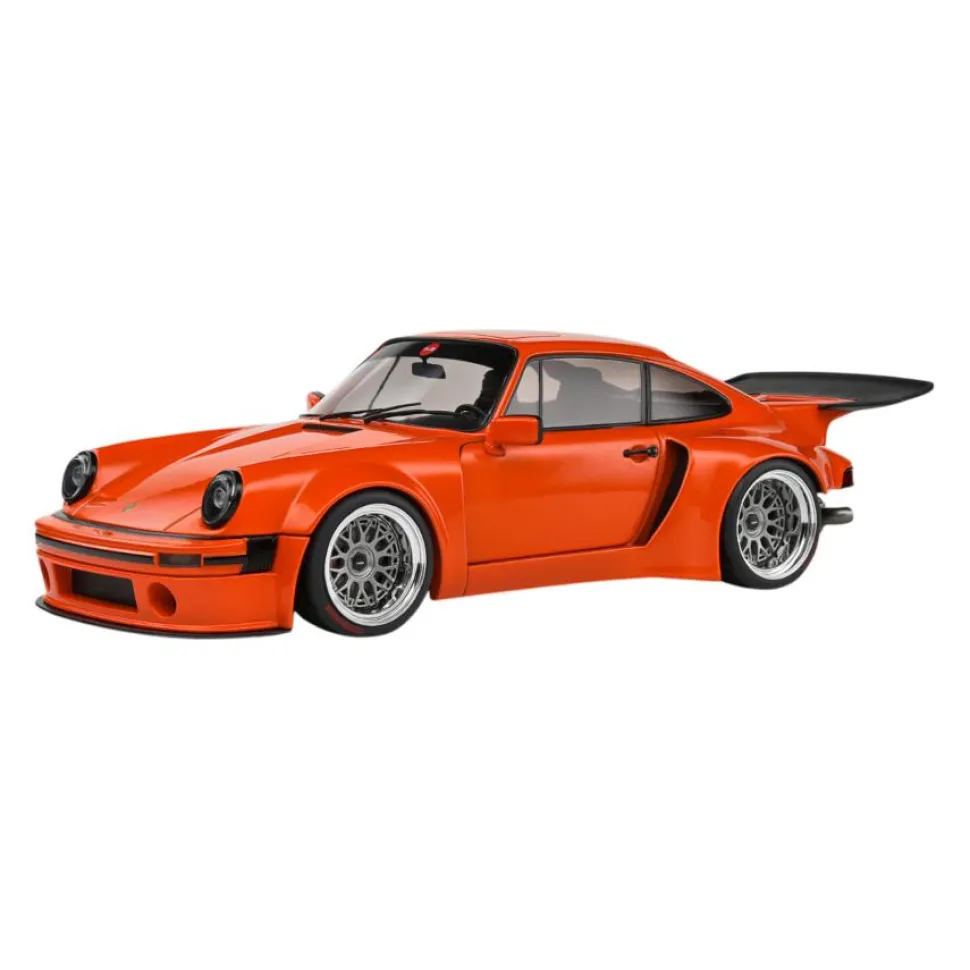 Solido Cars - Orange 2022 Porsche 911 KS-R 1/18th Scale Die-Cast Vehicle Replica