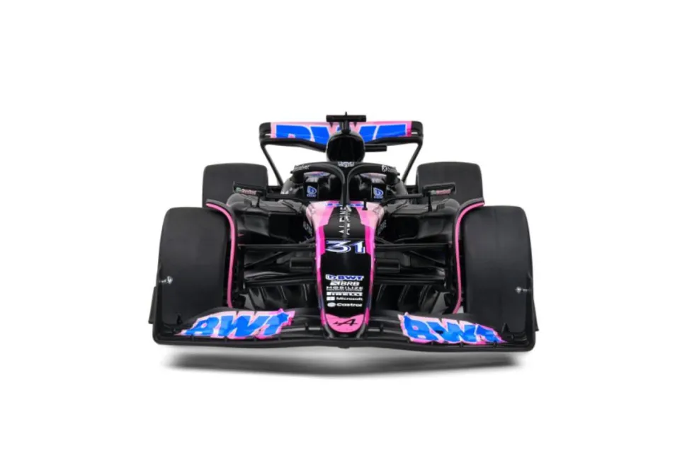 Solido Cars - Pierre Gasly's 2024 Alpine A524 Formula 1 Racing Car (Presentation Version) 1/18th Scale Die-Cast Vehicle Replica