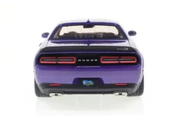 Solido Cars - Purple 2022 Dodge Challenger SRT Hellcat Redeye Widebody 1/18th Scale Die-Cast Vehicle Replica