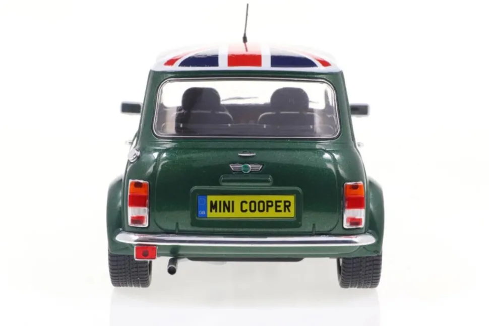 Solido Cars - Racing Green 1997 Mini Cooper Sport 1/18th Scale Die-Cast Vehicle Replica