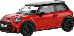 Solido Cars - Red 2023 Mini Cooper (John Cooper Works) 1/43 Scale Die-Cast Vehicle Replica