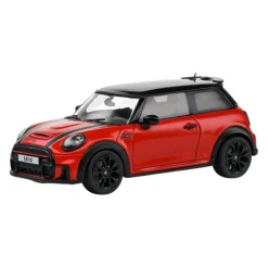 Solido Cars - Red 2023 Mini Cooper (John Cooper Works) 1/43 Scale Die-Cast Vehicle Replica