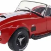 Solido Cars - Red 1965 Shelby Cobra 427 MKII 1/18th Scale Die-Cast Vehicle Replica